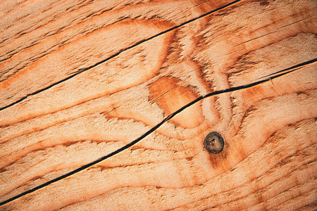 abstract background or texture rusty color surface of a wooden boardの写真素材