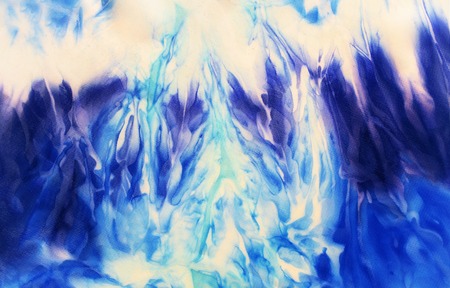 abstract color Backgrounds, painting collage with spots. tie-dye and winter structure.の写真素材