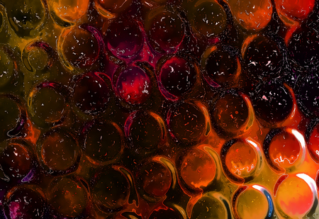 Color Abstract background and glass effect with honey structureの写真素材