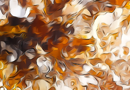 Fire flames background structure. Computer graphic. Earth Conceptの写真素材
