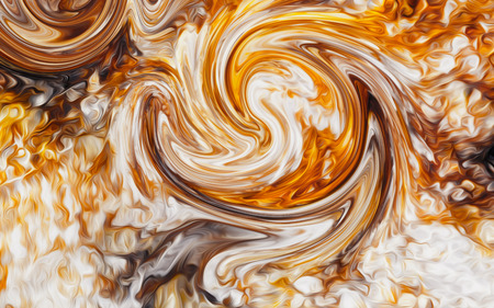 abstract background with swirling movements in elemental structureの写真素材