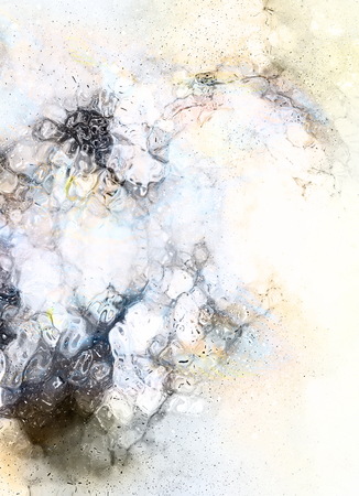 Cosmic space and stars, cosmic abstract background and glass effect.の写真素材