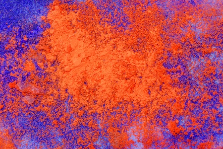 Beautiful Color Snow. Detail structure in snow.の写真素材