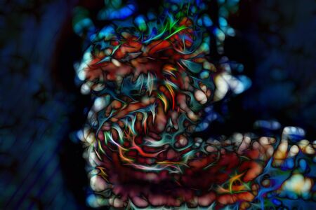 Abstract  and fractal, colorの写真素材