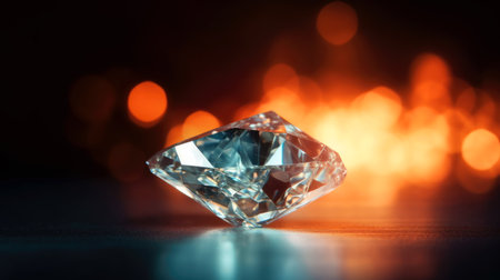 beautiful crystal abstract background, blur crystal background. generative ai.の写真素材