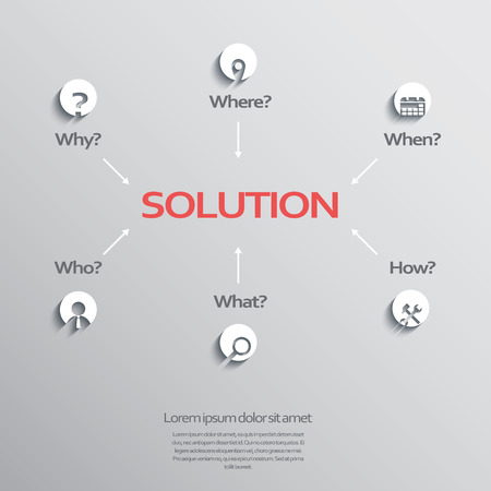 Project management business abstract concept.のイラスト素材