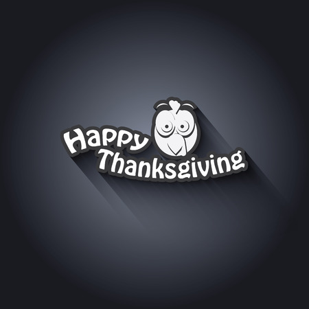 Thanksgiving card vector design with traditional turkey. Suitable for cards, flyers, posters, invitations. のイラスト素材