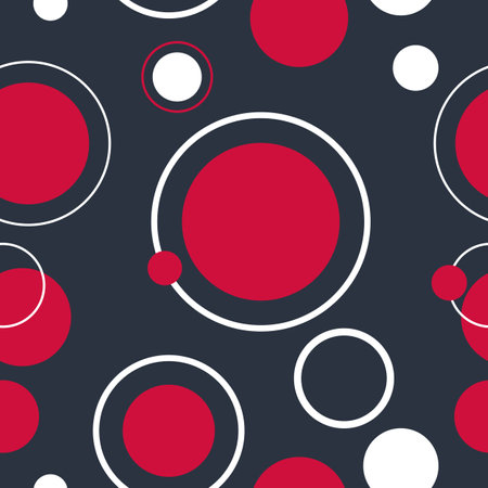 Abstract Christmas color seamless pattern texture. Simple and minimal decoration style.のイラスト素材