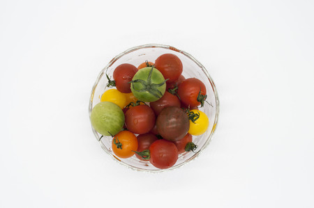 colorful tomatoesの写真素材
