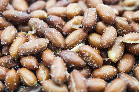 Peanuts Closeup Foodの写真素材