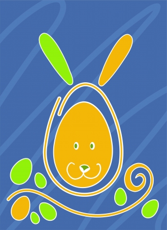  egg with ears 	のイラスト素材