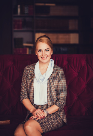 Beautiful businesswoman portraitの写真素材