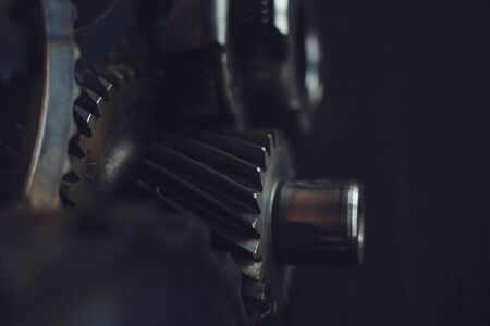 part of the engine. metal gearの写真素材