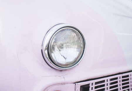 old vintage car. auto retro