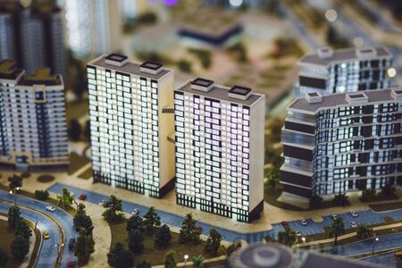 the modern megalopolis of Europe in miniature.の写真素材