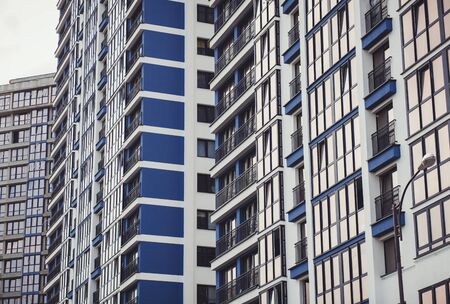 Modern executive apartments. real estate and apartment rentalsの写真素材