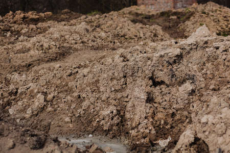 asphalt road with removed surface. road resurfacing.の写真素材