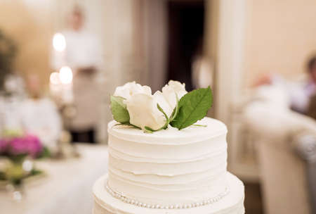 Vintage decor in a rustic interior. Ladder near the wallの写真素材
