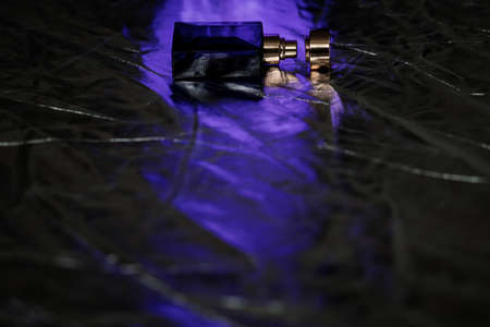 hanging lamps in the loft style. Cold lightの写真素材