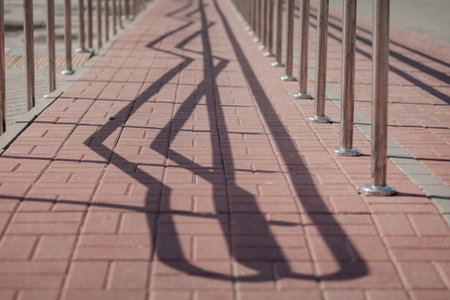 tennis court during sunset. sport conceptの写真素材