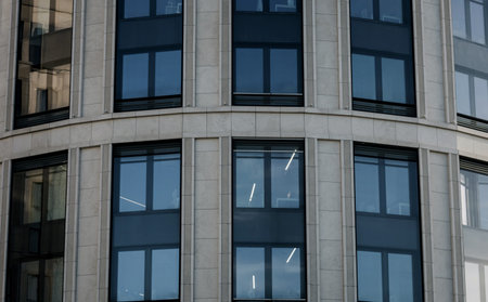 commercial real estate. business architecture. office center