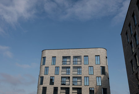 residential modern building. luxury architectureの写真素材