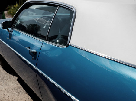 classic car. vintage american carの写真素材