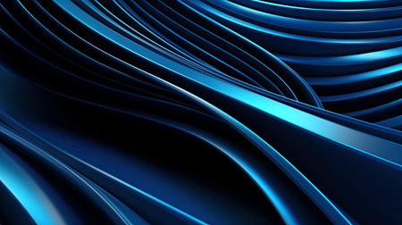 blue abstract background. Modern backdrop for poster. Generative AIの素材