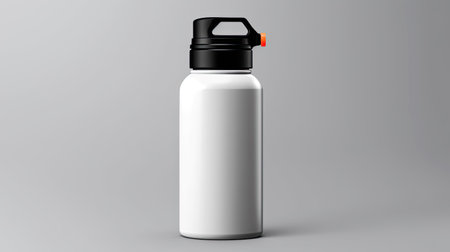 sport water bottle background. Full length water bottle. Generative AIの素材
