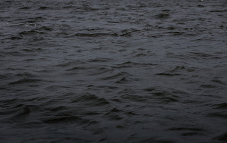 dark water surface. abstract liquid textureの写真素材