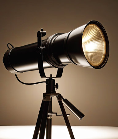 Luxury loft spotlight. stylish interior lampの素材