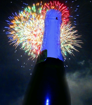 Fireworks and  Champagneの素材