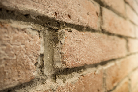 blur cement brick wall backgroundの写真素材