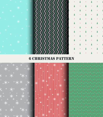 Cute Christmas Seamless Pattern for background (vector, EPS10)のイラスト素材