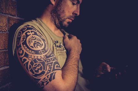 My selfの写真素材