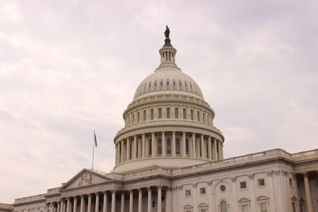 Capitol Building in Washington, DCの写真素材