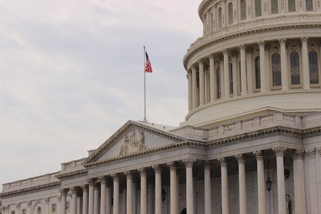 Capitol Building Washington, DCの写真素材