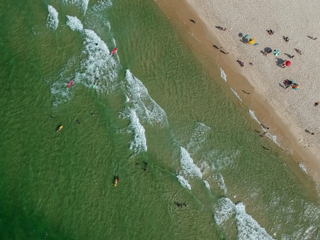 photo of Barra da Tijuca beach, Rio  Janeiro, Brazil.の写真素材
