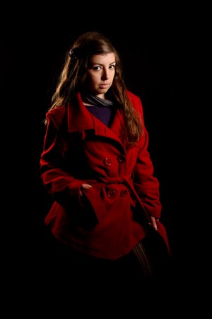 attractive and beautiful casual young womanの写真素材