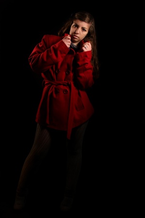 attractive and beautiful casual young womanの写真素材