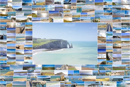 seascapes in Franceの写真素材