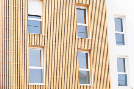 wooden facade of a house