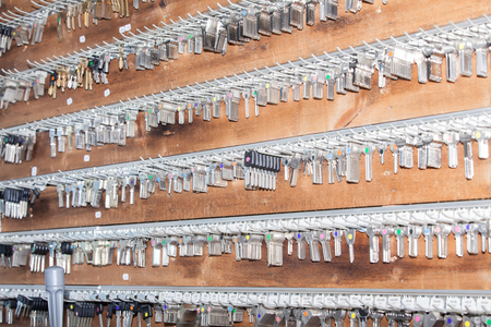 panel keys to a locksmithの写真素材