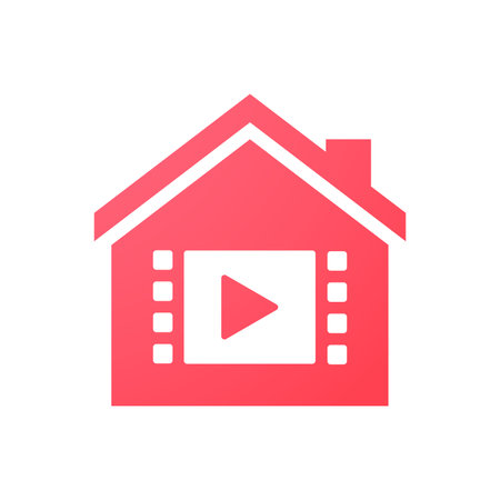 Illustration of an isolated house iconのイラスト素材