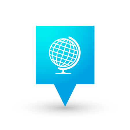 Illustration of an isolated tooltip iconのイラスト素材