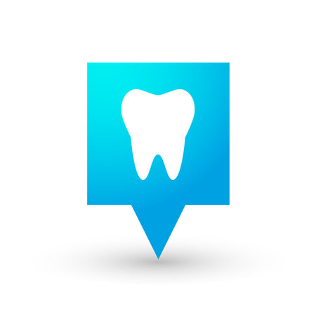 Illustration of an isolated tooltip iconのイラスト素材