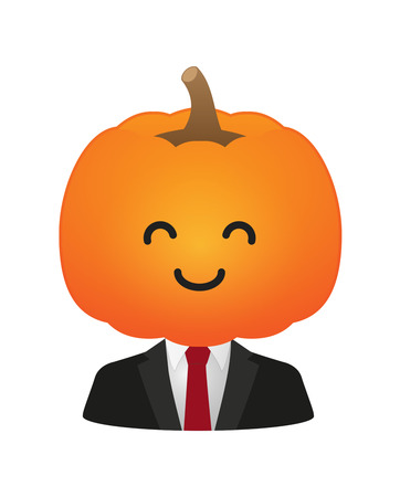 Illustration of isolated avatars in halloween costumesのイラスト素材