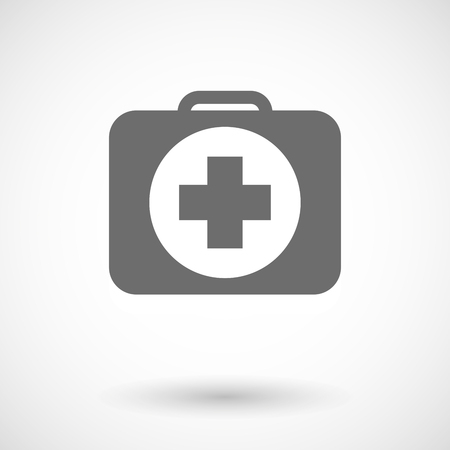 Vector illustration of  a first aid kit iconのイラスト素材