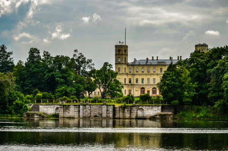 castle on the lakeのeditorial素材