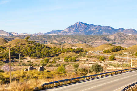 Lonely road that leads us to the best trip of our lifeの写真素材